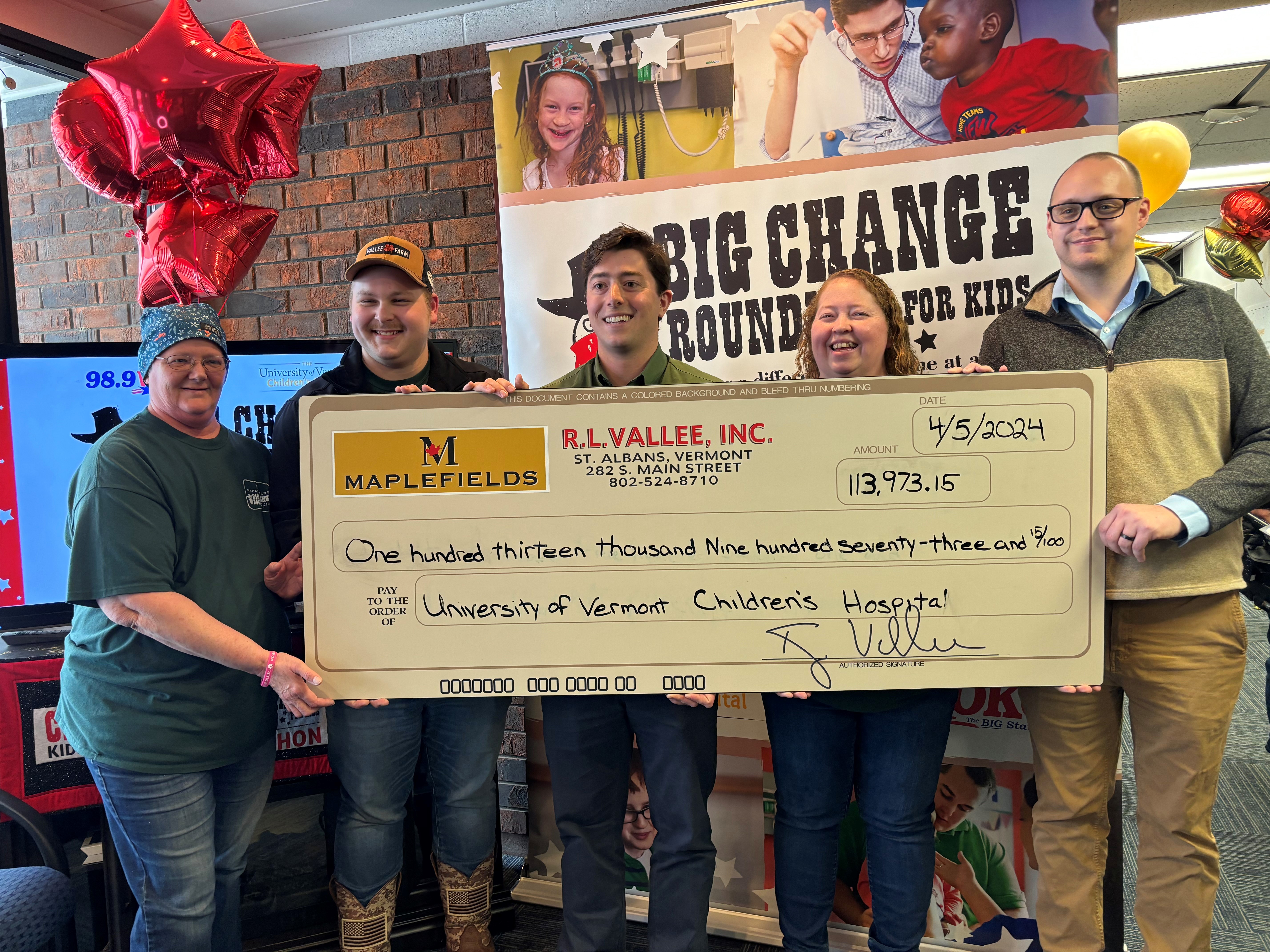 Filling Up, Giving Back | University of Vermont Health