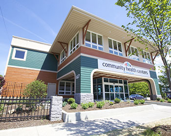 Exterior of Community Health Center (CHC)