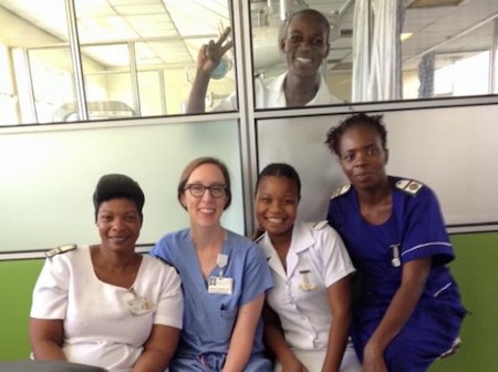 UVM Medical Center Family Medicine residents abroad.
