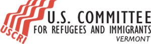 US Committee for Refugees and Immigrants Vermont logo.