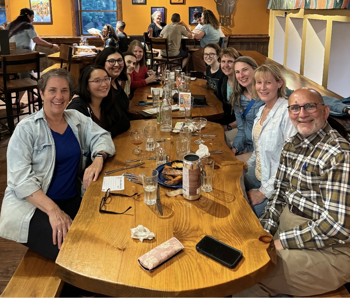 Neuromuscular Fellows sitting around a table