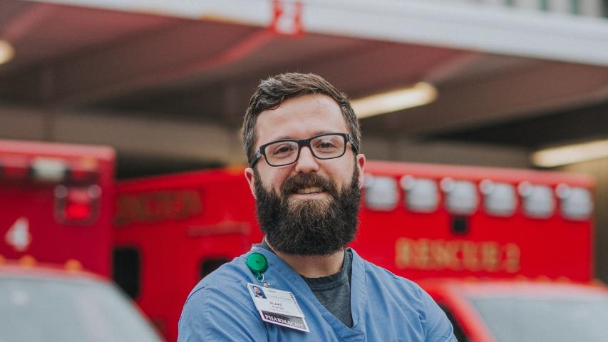 Headshot of Blake Blake Porter, Pharm.D., BCPS