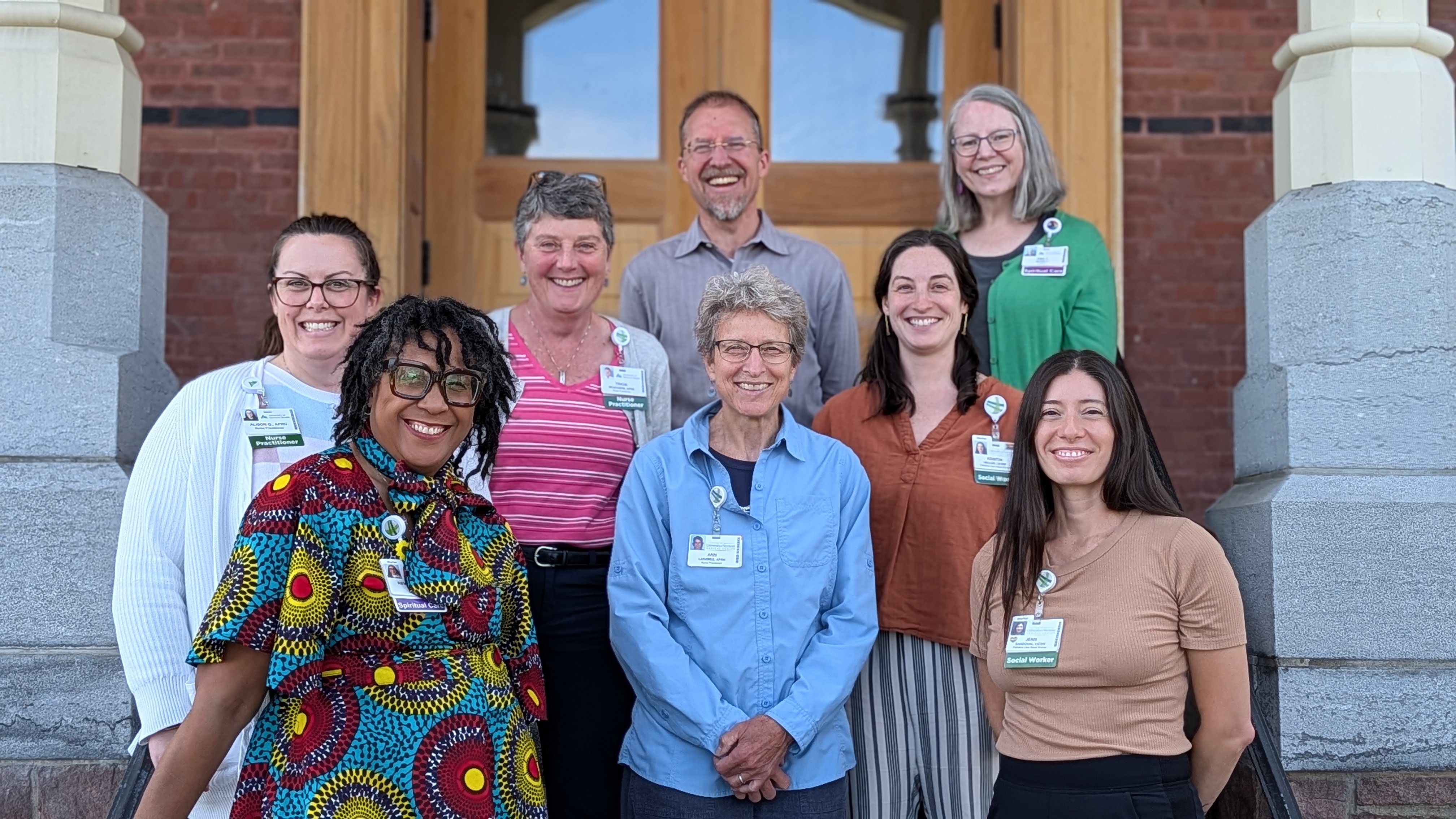GME Hospice Palliative Care Fellowship Interdisciplinary Team group photo.