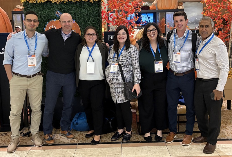 Group photo of GME Neuromuscular fellows and faculty at AANEM Annual Meeting 2025