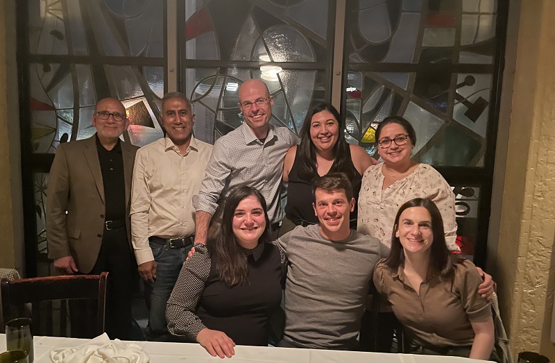 Group photo of GME Neuromuscular fellows and faculty at AANEM Annual Meeting 2023