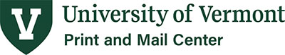 University of Vermont (UVM) Print and Mail Center logo
