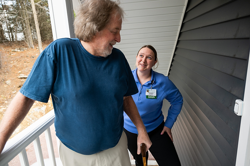 Physical Therapist at Home Health Visit