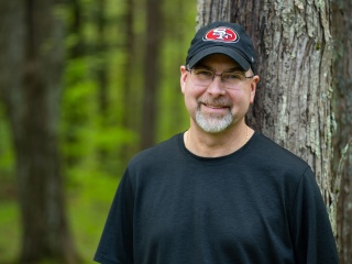 Portrait of cancer patient Eric Bergeron who received CAR T-Cell Therapy