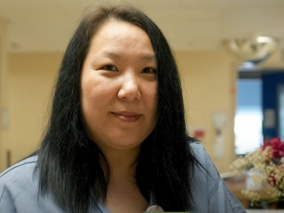 Xi Chen participates in UVM Medical Center's employee training programs