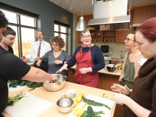 Pain management cooking class with Ramana Pryor.