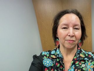 Portrait of Leanne King a nurse at Alice Hyde Medical Center.