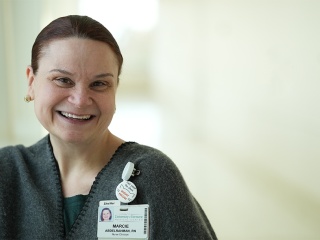 Marcia Abdelrahman, BSN, RN, CHFN, heart failure nurse at UVM Medical Center.