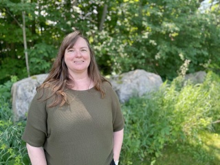Portrait of Tonya Guyette standing outside.
