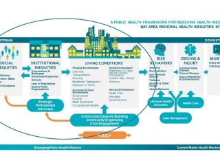 Public Health Framework infographic, THRIVE