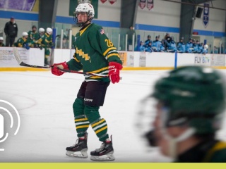 Kian Ruid plays high school hockey.