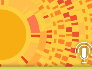 Illustration graphic of the sun.