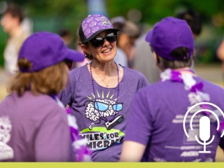 Katie MacDonald, executive director of Miles for Migraine.