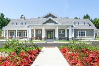 Exterior building of the McClure Miller Respite House.
