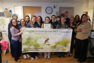 Bee Award celebration at Champlain Valley Physicians Hospital.