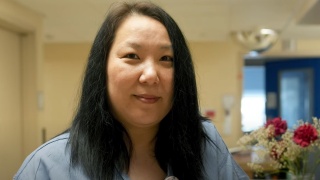 Xi Chen participates in UVM Medical Center's employee training programs