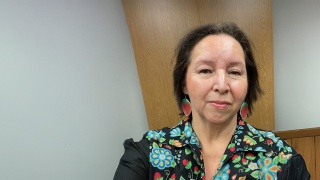 Portrait of Leanne King a nurse at Alice Hyde Medical Center.