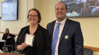 Kate Cappleman Sinz, NAMI Vermont Mental Health Advocate award recipient