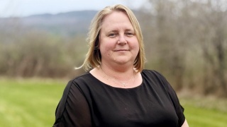 Portrait of Erin Duval, and employee at Elizabethtown Community Hospital.