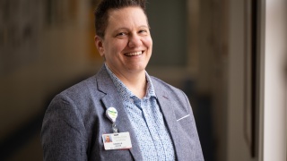 Portrait of Louella Richer at Porter Medical Center.