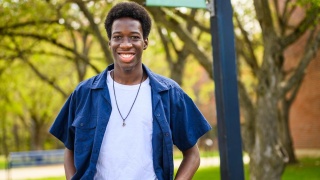 Edonusem H.A.Y. Pomeyie, Colchester High School student and poet.