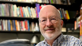Portrait of Steven Schlozman, MD, chief of the division of child and adolescent psychiatry for UVM Health.