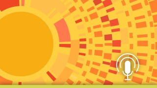 Illustration graphic of the sun.