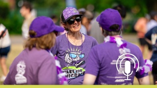 Katie MacDonald, executive director of Miles for Migraine.