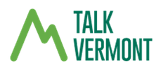 TalkVermont logo