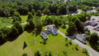 Aerial of ECH Hale House Library