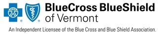 Logo for BlueCross BlueShield of Vermont.