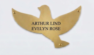 A memorial bird for Tree of Life at Home Health & Hospice.