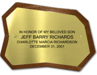 A memorial stone for Tree of Life at Home Health & Hospice.
