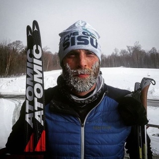 GME Diagnostic Radiology Faculty Michael Bazylewicz standing with skis