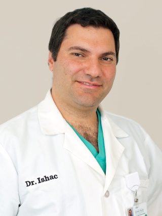 Headshot of Ishac Roger, MD, an Interventional Cardiologist.