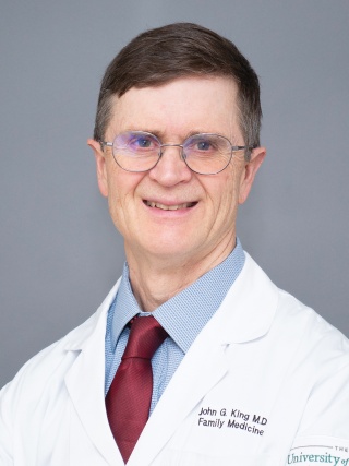 Headshot of John G. King, MD, a Family Medicine Primary Care Physician.