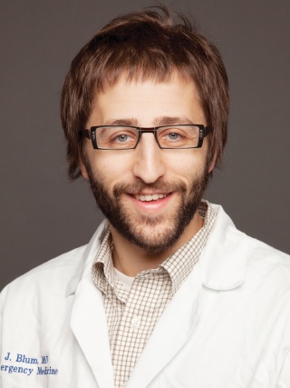 Headshot of Jared Blum, MD, an Emergency Medicine Physician.