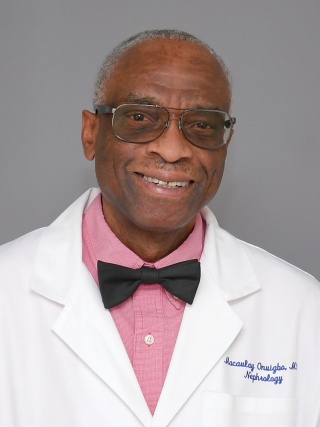 Headshot of Macaulay Onuigbo, MD, a Nephrologist.