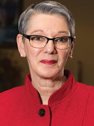 Portrait of Linda Bourgeois.