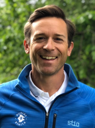 Portrait of Evan George.