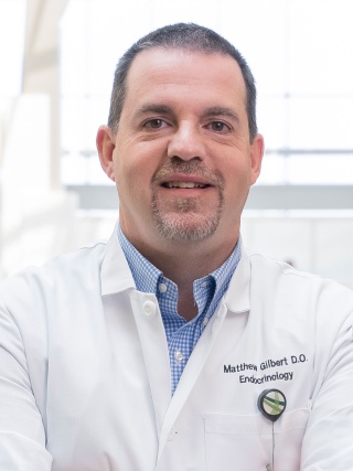 Headshot of Matthew Gilbert, DO, MPH