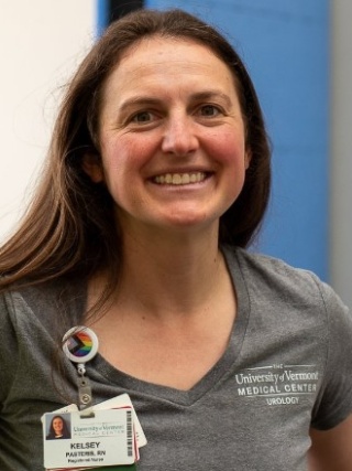 Headshot of Kelsey Pasteris, RN, Chair of Nursing Professional Governance 
