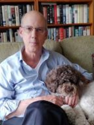  Louis Polish, MD with his dog