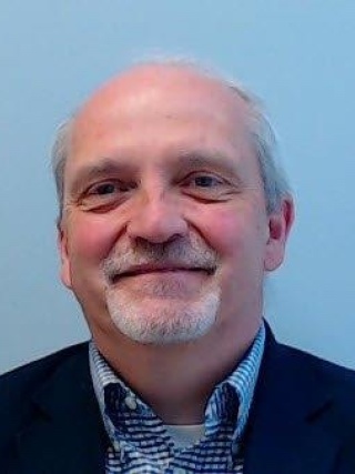 Portrait of Christopher Hickey. 