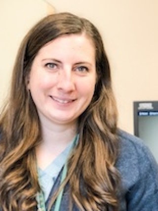 Photo of Carolyn Orgain, MD, UVM Medical Center Otolaryngology faculty member.