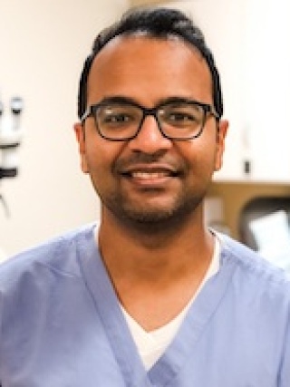 Photo of George Kurien, MD, UVM Medical Center Otolaryngology faculty member..